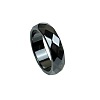 Dyed & Heated Black Agate Finger Rings IK0879-15-1