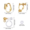 DIY Clip-on Earring Making Finding Kits DIY-SZ0008-14-7