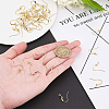 Long-Lasting Plated Brass Earring Hooks KK-BC0006-06G-NF-3
