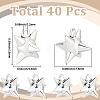 40Pcs Alloy Pendants FIND-SC0021-11-2