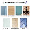 8 Sheets 8 Styles PVC Waterproof Wall Stickers DIY-WH0345-180-4