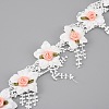Nonelastic Lace Trim OCOR-WH0075-12-1