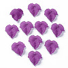 Autumn Theme Transparent Frosted Acrylic Pendants PAF002Y-26-3