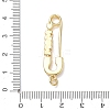 Mother's Day Brass Micro Pave Clear Cubic Zirconia Pendants KK-T084-01A-G-3