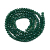 Opaque Solid Color Imitation Jade Glass Beads Strands EGLA-A044-P2mm-D09-3