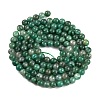 Natural Green Jade Bead Strands X-G-A130-3mm-M06-2