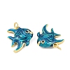 Brass Enamel Pendants KK-CBA3297-05B-G03-1