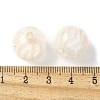 Two Tone Transparent Acrylic Beads OACR-D304-02H-3