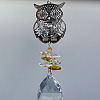 Glass Teardrop Hanging Suncatchers PW-WG90418-03-1
