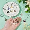 10Pcs Alloy Enamel Mobile Straps HJEW-DC00068-3