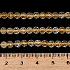 Heated Natural Citrine Beads Strands GG-CBA77FB-B10-4mm-4