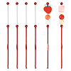 4Pcs DIY Alloy Beadable Crochet Hooks AJEW-TA0003-50A-1