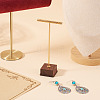 Iron T Bar Dangle Earrings Storage Racks ODIS-TAC0001-03-6