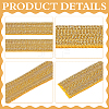 Polyester Striped Ribbon OCOR-WH0091-40A-02-1-5
