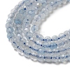 Natural Aquamarine Beads Strands G-A097-A17-01-4