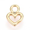 Brass Pendants KK-T075-14G-1