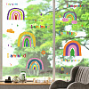 8 Sheets 8 Styles PVC Waterproof Wall Stickers DIY-WH0345-209-5