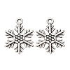 Tibetan Style Alloy Pendants TIBEP-3264-AS-RS-1