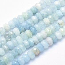 Natural Aquamarine Beads Strands G-K256-58A