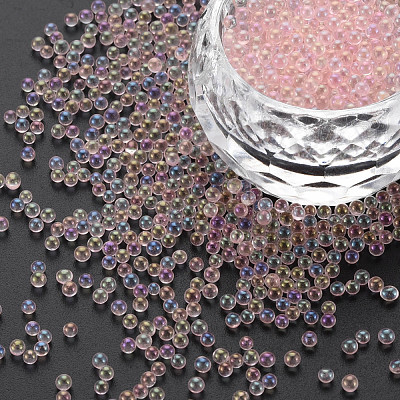 DIY Nail Art Decoration Mini Glass Beads MRMJ-N028-001A-B14-1
