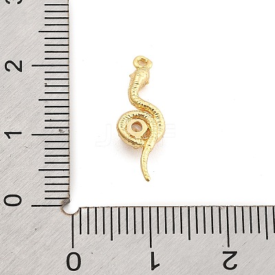 Brass Micro Pave Cubic Zirconia Pendants LS-KK-M321-01C-G-1