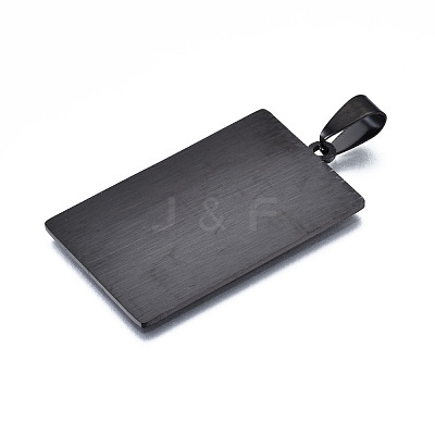 201 Stainless Steel Pendants STAS-S105-LA461-13-1