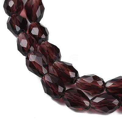 Transparent Glass Beads Strands EGLA-N013-T8mm-D05-1