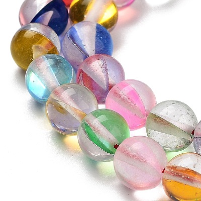 Transparent Glass Beads GLAA-B022-6mm-11-1