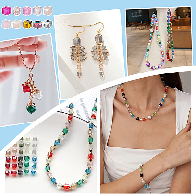 2Bags Imitation Artificial Crystal Glass Beads FIND-PH0026-13B-1