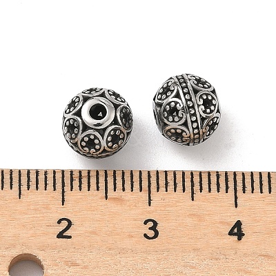 Retro 316 Surgical Stainless Steel Beads STAS-L307-17AS-17-1