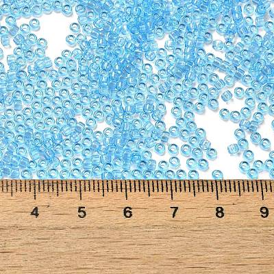 Transparent Colours Glass Round Seed Beads SEED-B001-06A-02-1