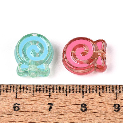 Transparent Acrylic Beads TACR-T030-17M-1