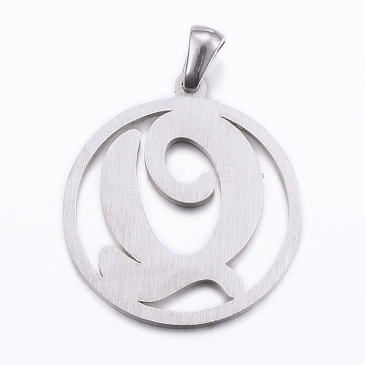 Non-Tarnish 304 Stainless Steel Pendants STAS-K162-070P-1