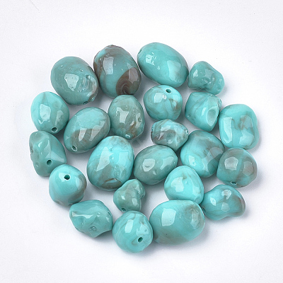 Acrylic Beads OACR-S029-019H-1
