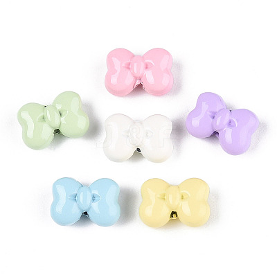 Baking Paint Alloy Beads PALLOY-T090-67-1