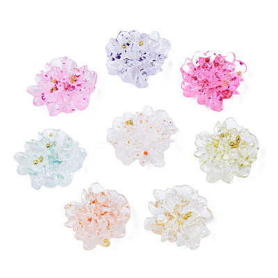 Transparent Resin Cabochons CRES-N030-002-1