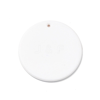 Rainbow Color Acrylic Pendants OACR-H024-04-1