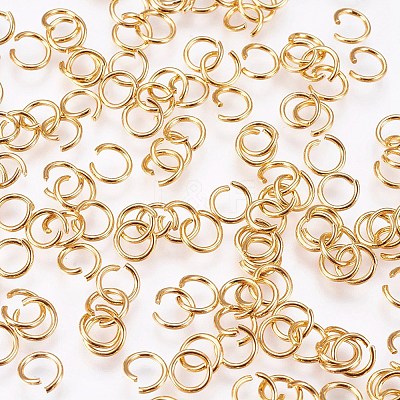 304 Stainless Steel Open Jump Rings A-STAS-F084-26G-1
