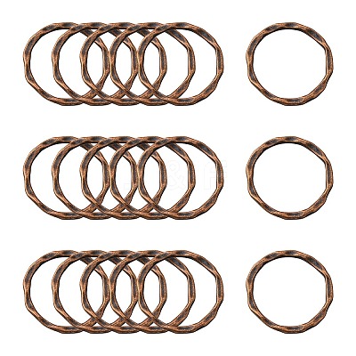 Tibetan Style Linking Rings LS-PALLOY-A017-R-FF-1