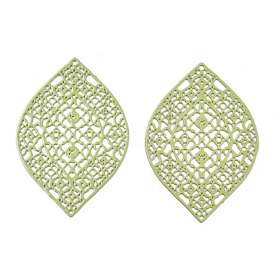 430 Stainless Steel Filigree Pendants LS-STAS-S108-12C-1