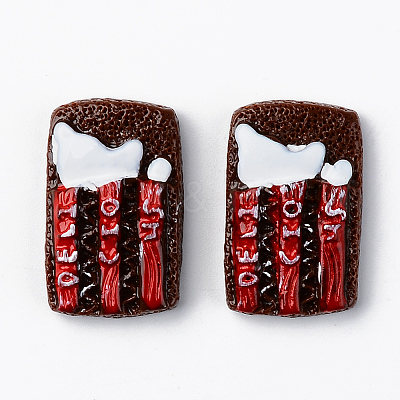 Resin Cabochons RESI-R429-19-1