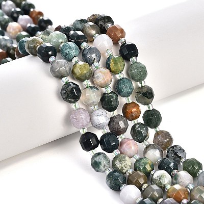 Natural Indian Agate Beads Strands G-T131-77A-1