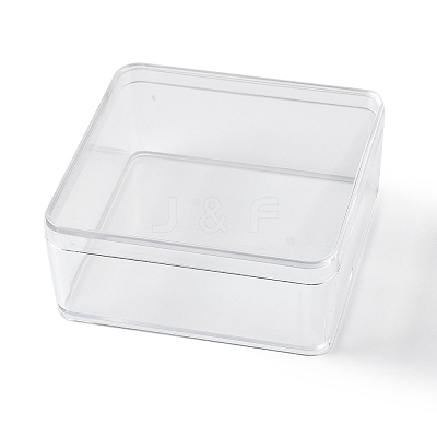 1 Grid Plastic Bead Containers with Cover CON-K002-03G-1