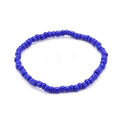 Stretch Iridescence Bracelets BJEW-JB06292-1