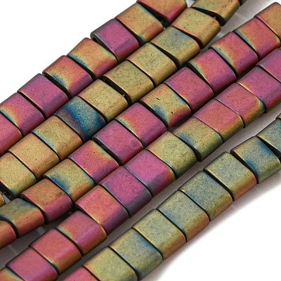 Electroplated Non-magnetic Synthetic Hematite Beads Strands G-C106-B01-01B-1