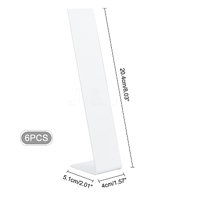 Acrylic Hair Pin Displays Stand ODIS-WH0009-02A-1