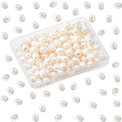 100Pcs Natural Cultured Freshwater Pearl Beads Strands PEAR-PH0001-05-1