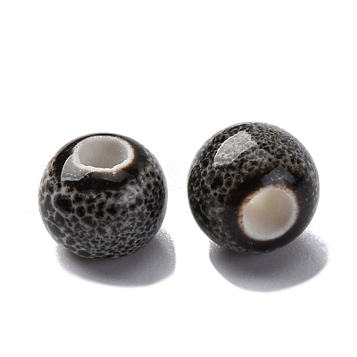Bright Glazed Porcelain Beads PORC-D300-A32-1