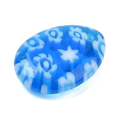 Handmade Millefiori Glass Pendants LAMP-G166-06E-1