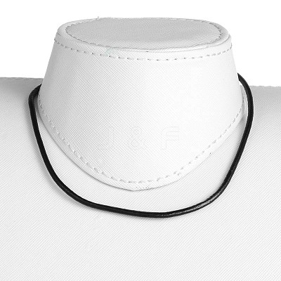 Cowhide Leather Cord Necklace Making NJEW-JN01256-02-1